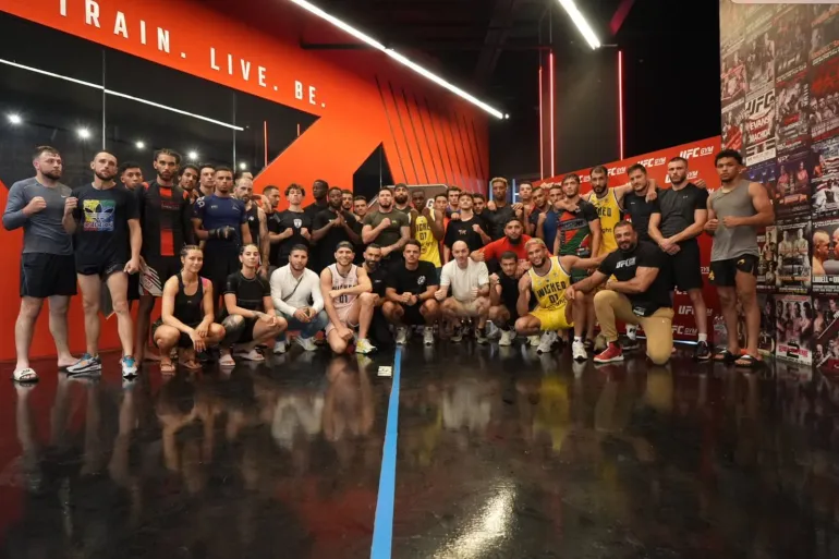 توب تيم البلغارية تختار UFC Gym المغرب لاختيار نزالاتها